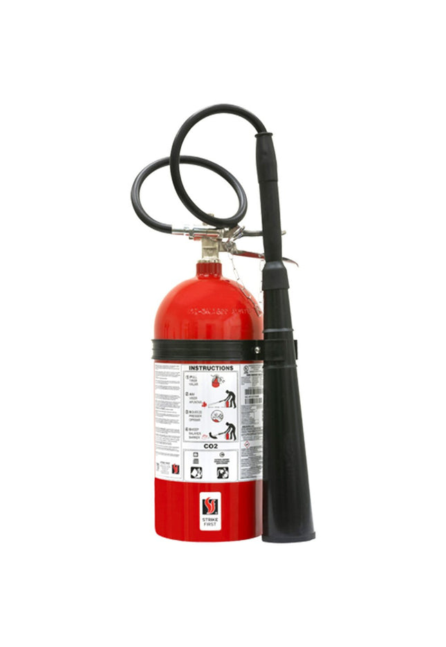 Strike First 10-lb Portable Carbon Dioxide (CO₂) Fire Extinguisher