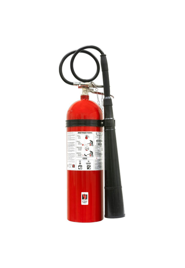 Strike First 15-lb Portable Carbon Dioxide (CO₂) Fire Extinguisher