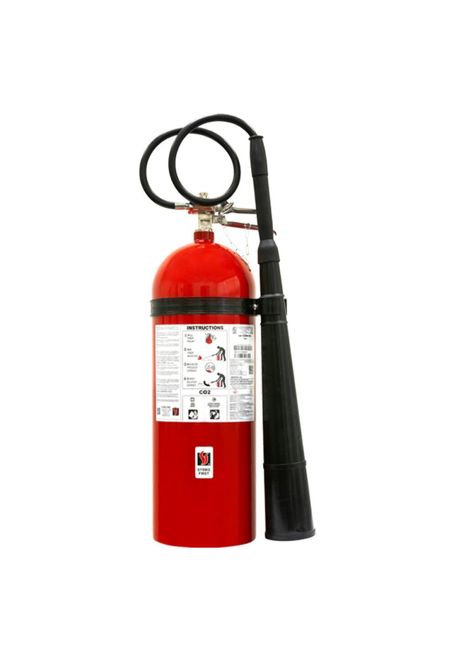 Strike First 20-lb Portable Carbon Dioxide (CO₂) Fire Extinguisher