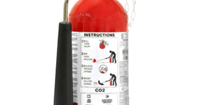 Strike First 5-lb Portable Carbon Dioxide (CO₂) Fire Extinguisher