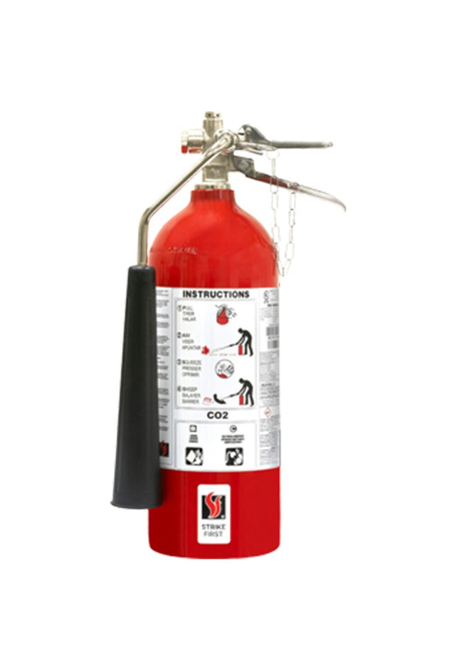 Strike First 5-lb Portable Carbon Dioxide (CO₂) Fire Extinguisher