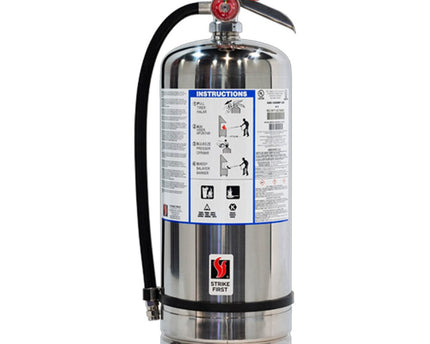 Strike First 6L Wet Chemical (Class K – Kitchen) Portable Fire Extinguisher