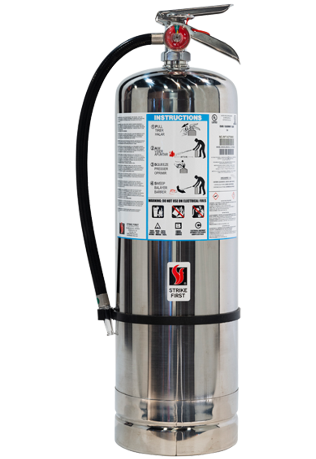 Strike First 2.4-gallon (9 L) Portable Water Fire Extinguisher